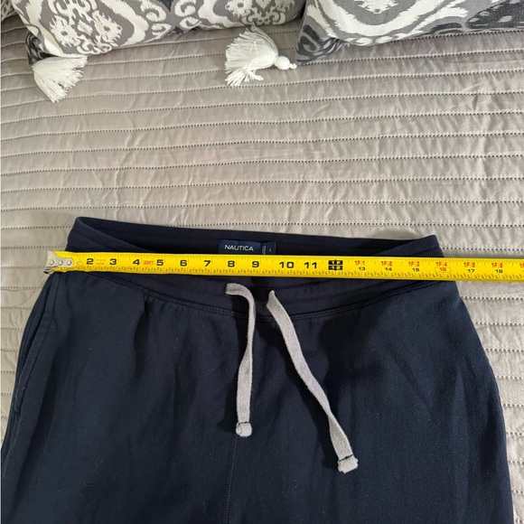 Nautica Men's navy  fleece lined Jogger  Pants Sz L - Picture 4 of 11
